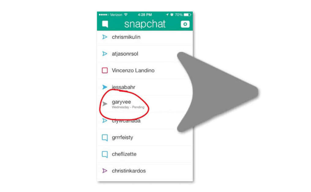 What Does Blue Arrow Snapchat Mean? Snapchat Icons Explained