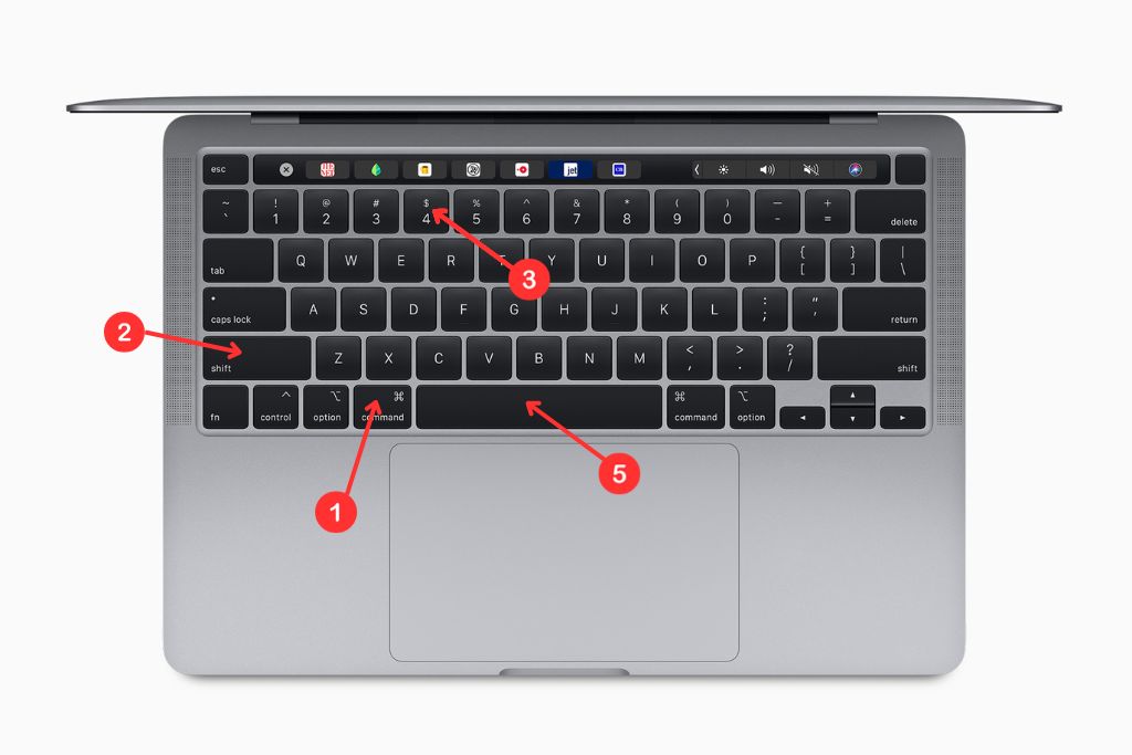 take screenshot on mac using keyboard shortcut