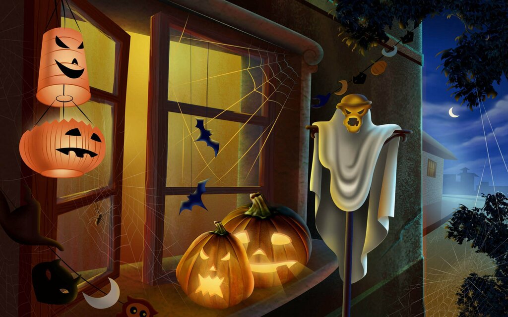 halloween desktop wallpaper 