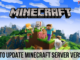 How to update Minecraft Server Version