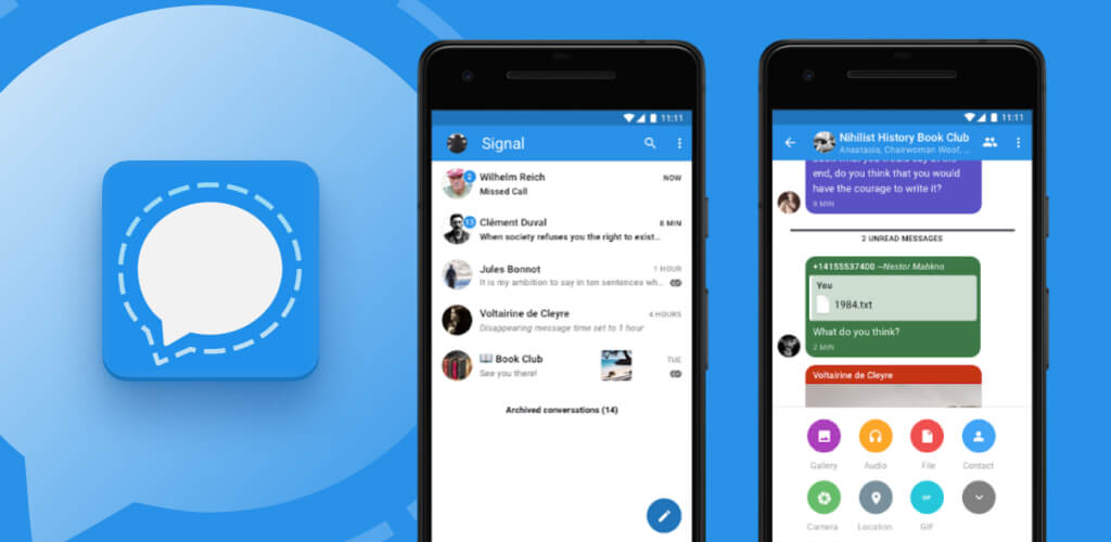 signal messaging app for desktop