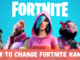 How to Change Fortnite Name