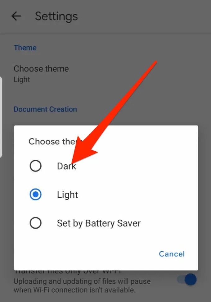 How to Turn on Google Docs Dark Mode? | Technographx