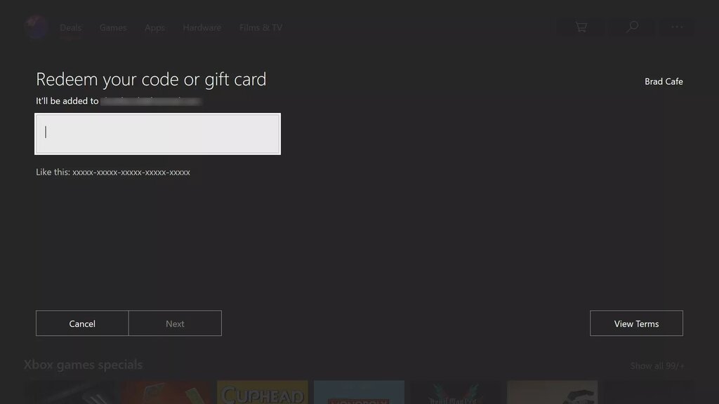 xbox gift card codes