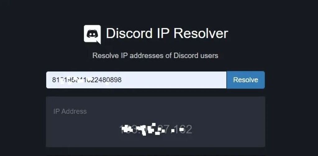 Discord IP Resolver