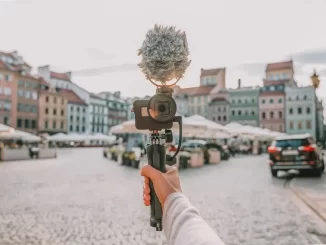 action camera microphone attachment