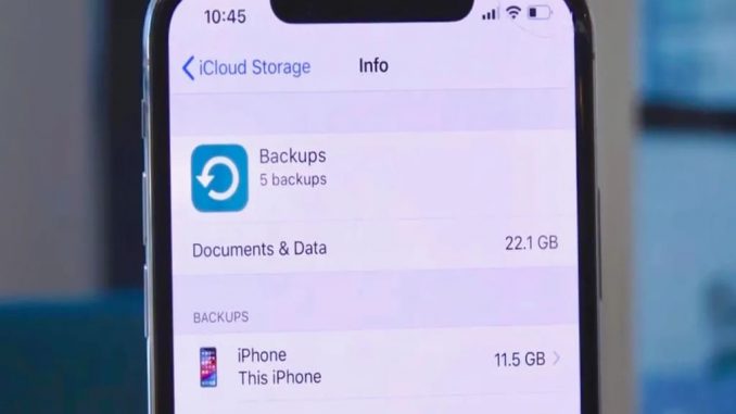 how to backup iphone to icloud