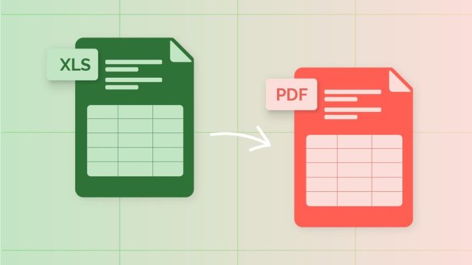 Excel to PDF Conversion