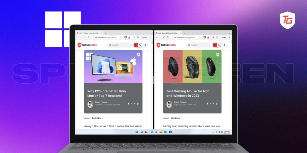 How to Split Screen on Windows