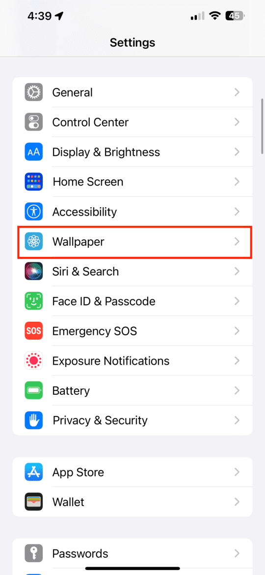 how to delete wallpaper on iphone