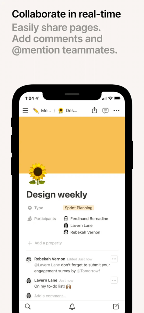 Notion Productivity Apps