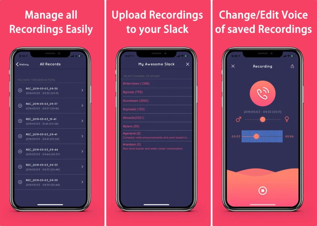 Automatic Call Recorder iPhone