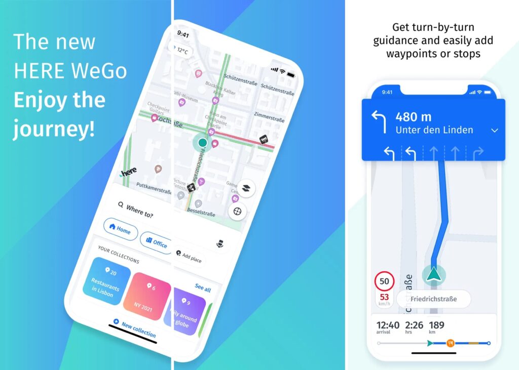 Here WeGo - Enjoy the journey