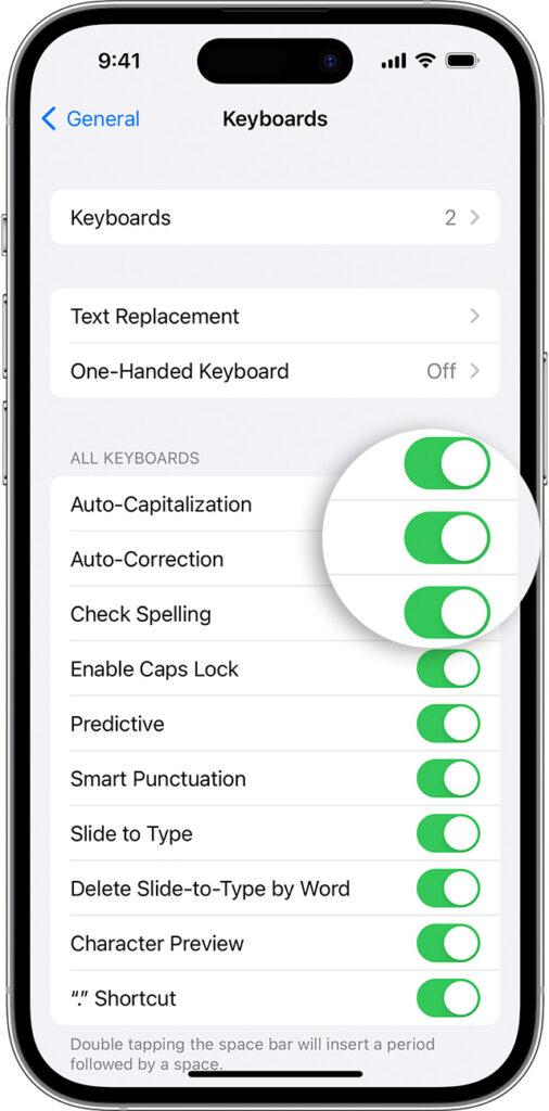 Automatic Corrections and Inline Predictions