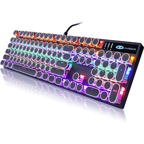 Camiysn Typewriter Style Mechanical Gaming Keyboard for mac