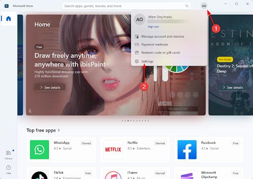 Disable Autoplay in Windows 11 Microsoft Store