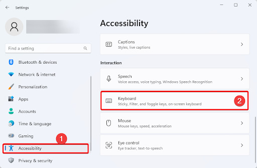 Disable Filter Keys to fix Windows Key Not Working