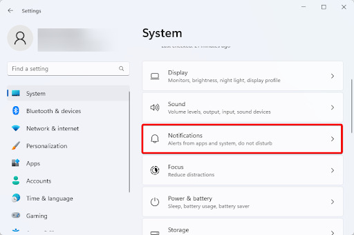 Disable Persistent Notifications
