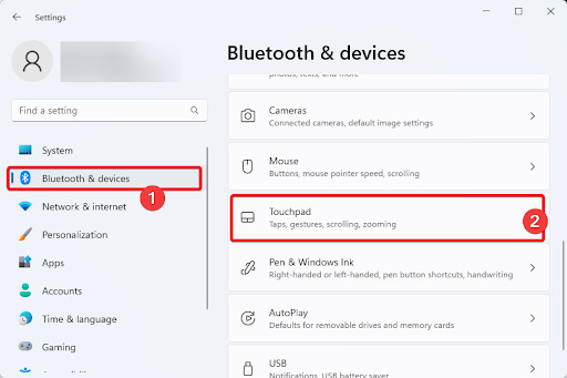 Edit Advanced Gesture Controls