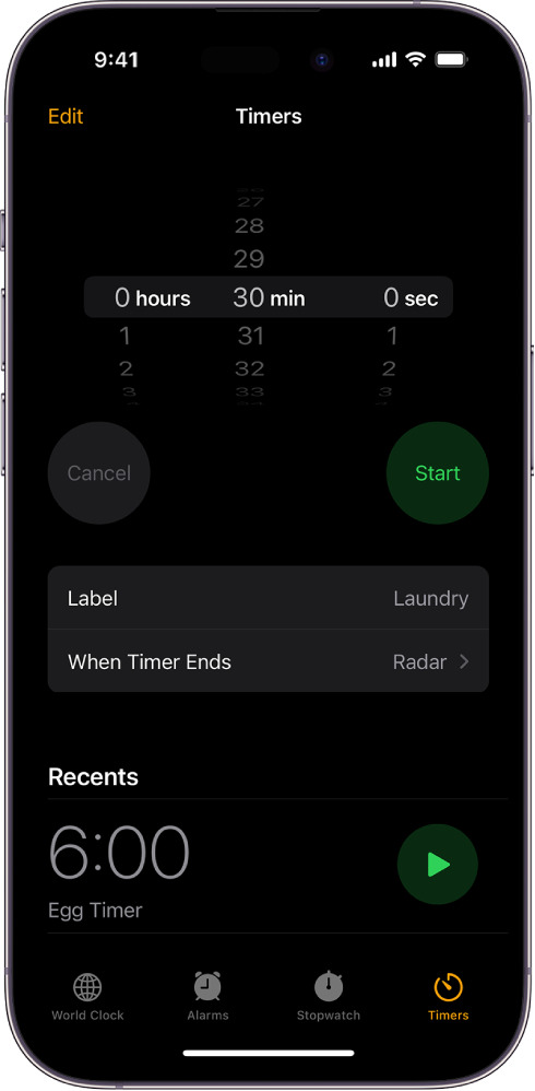 Multiple Timers