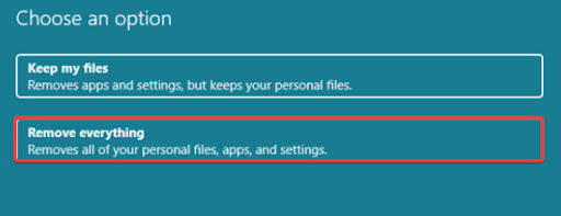 Resetting the Computer to Fix OS Problems