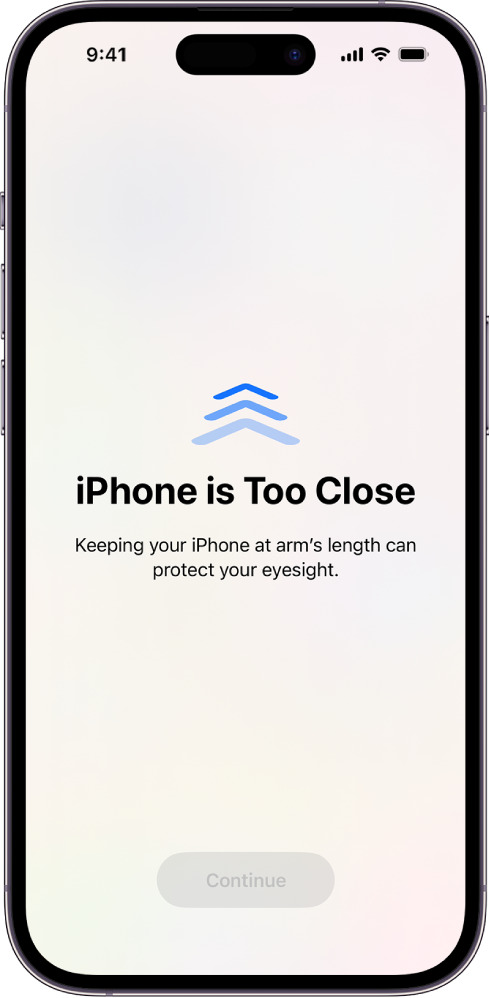 Screen Distance for eye health