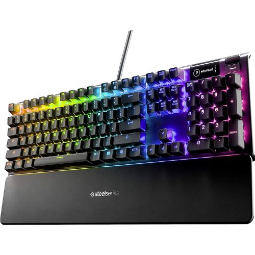 SteelSeries USB Apex 5 Hybrid Mechanical Gaming Keyboard for mac