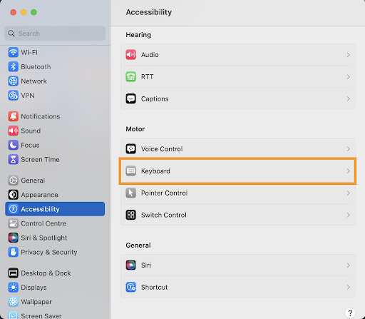 Turn Off Slow Keys and Sticky Keys
