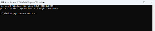 Using the Chkdsk Scan to Fix Windows 10 and 11 Drive Errors