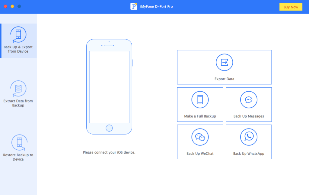iMyFone D Port Pro iPhone Data Recovery Software