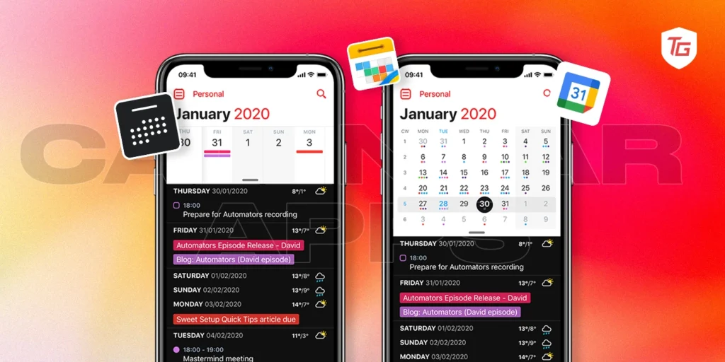 Best Calendar Apps for iPhone and iPad