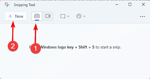 take screenshots Using the Snipping Tool ( Windows 11 )