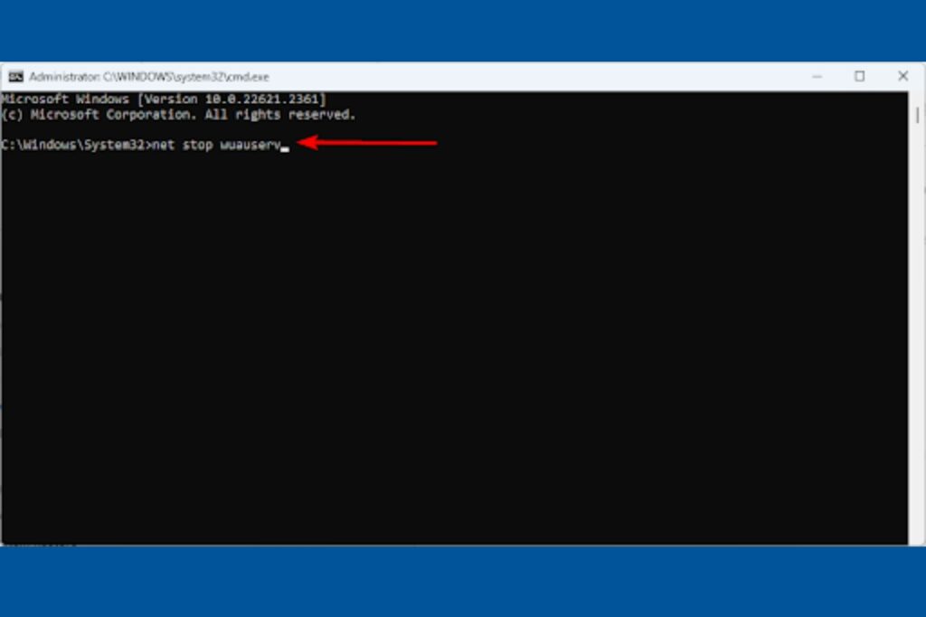 Clear Windows Update Cache