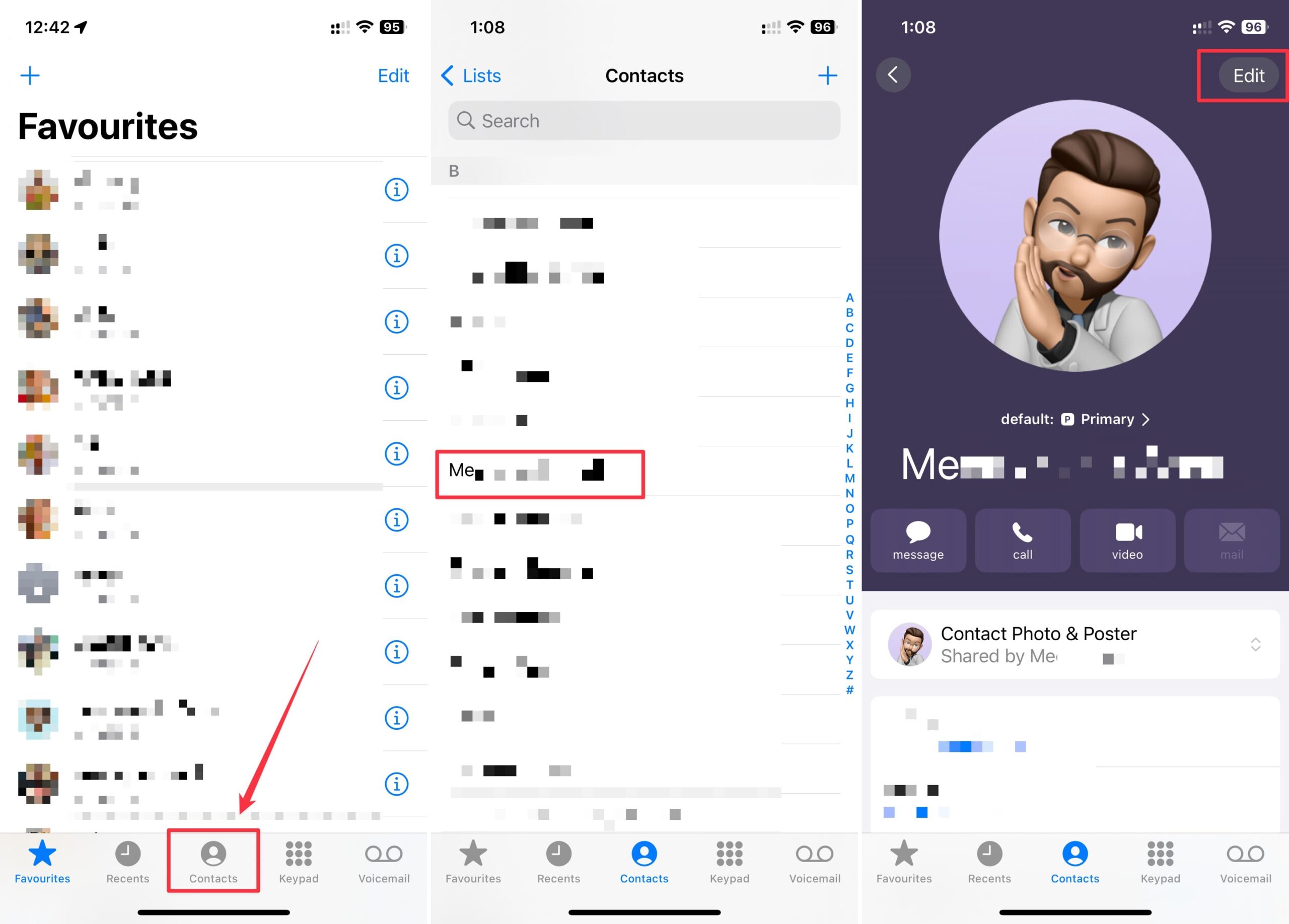 How to Edit Other's Contact Posters on Your iPhone