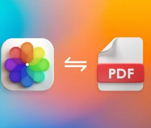 How to convert photo to PDF on iPhone