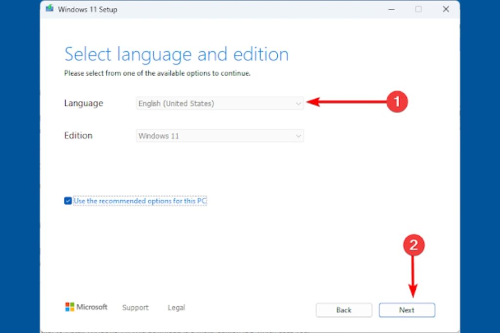 Try an Upgrade Using the Windows Media Creation Tool
