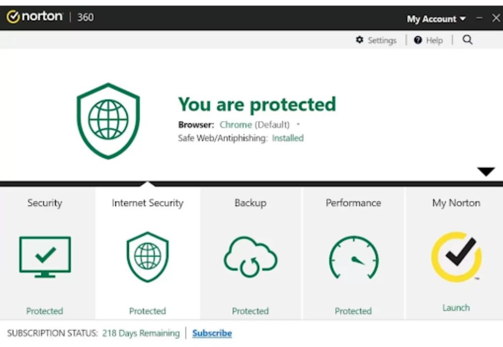 Norton 360 Deluxe antivirus for windows 11