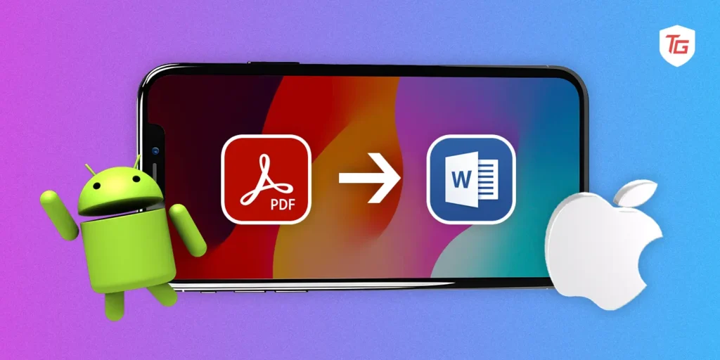 PDF to Word Converter Apps