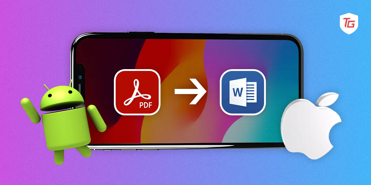 PDF to Word Converter Apps