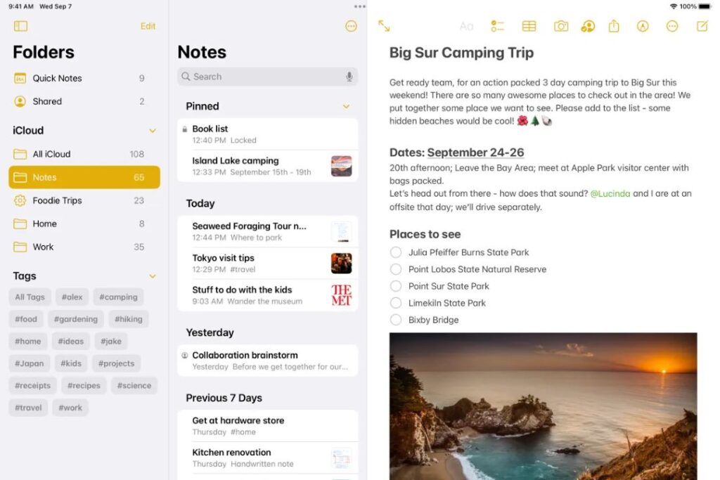 Apple Notes
