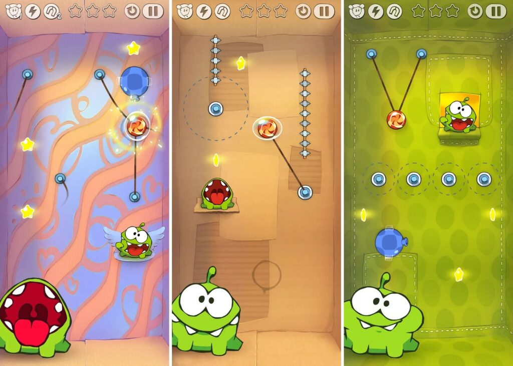Cut the Rope puzzle game