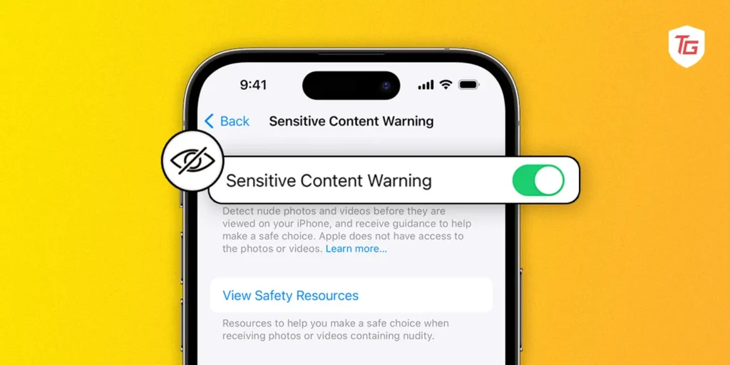 Enable and Use Sensitive Content Warning