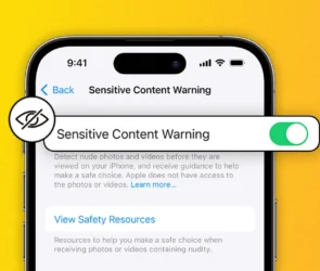 Enable and Use Sensitive Content Warning