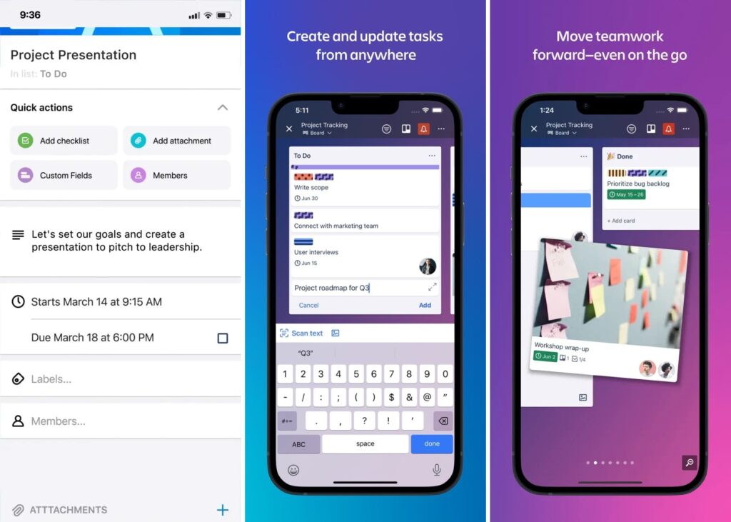 Trello Team Management App