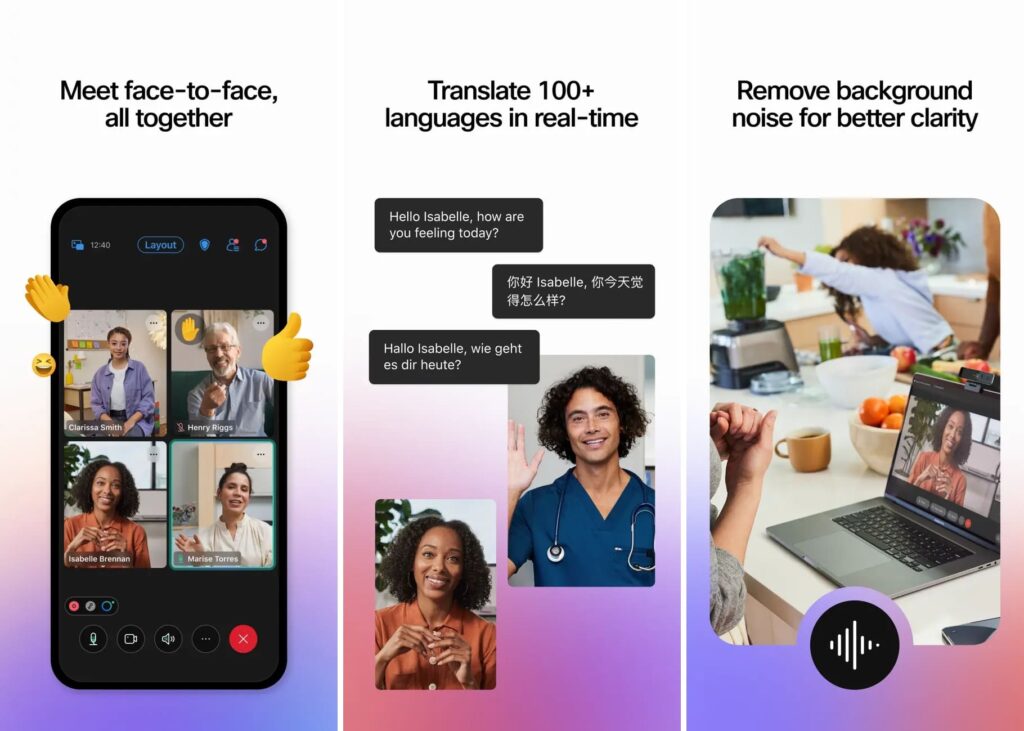 Webex Meetings Team Management App