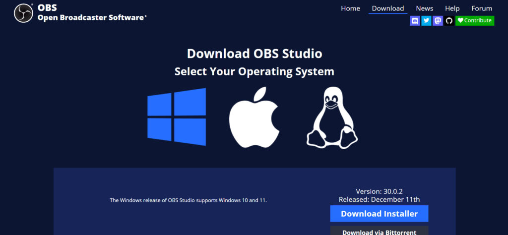 OBS Studio a must have software for windows