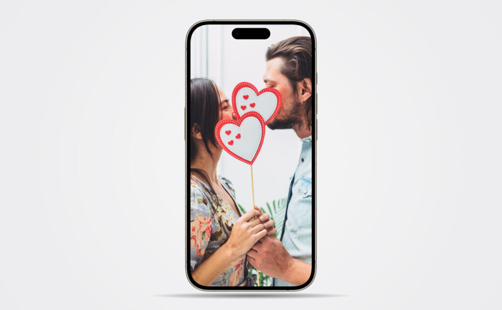 Cute Valentine’s Day Wallpaper for iPhone