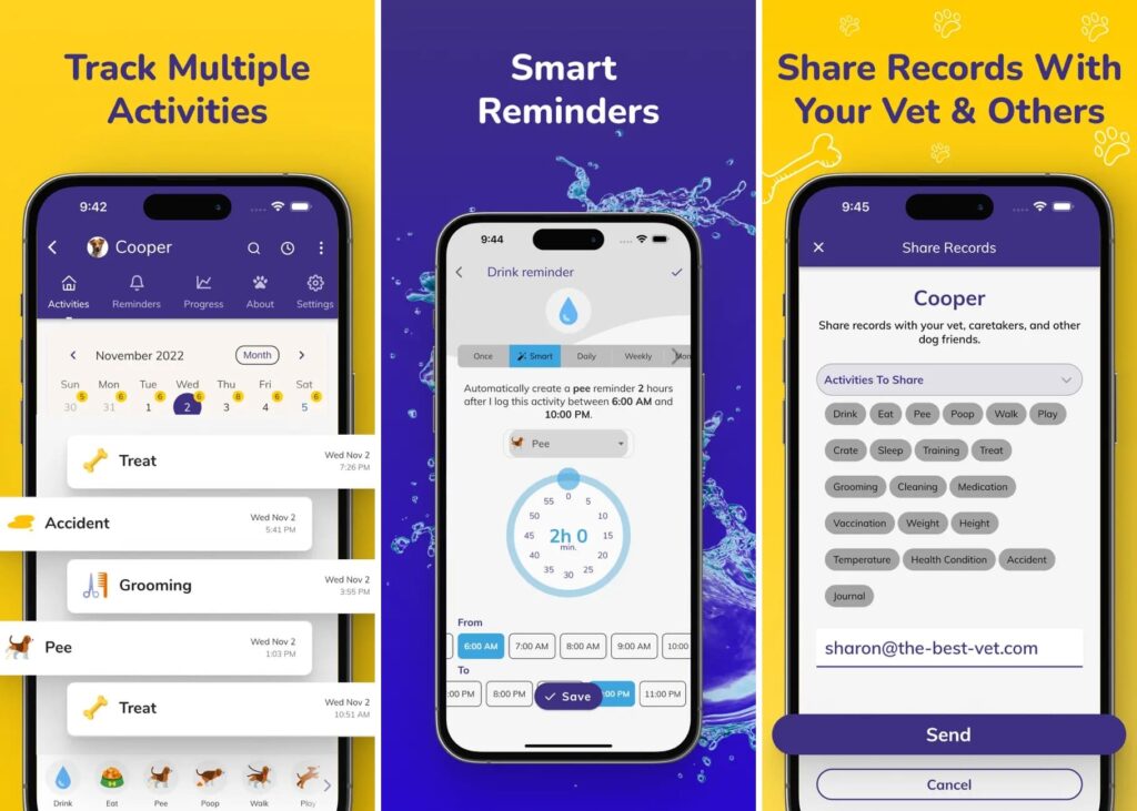 Doggy time app for dog training