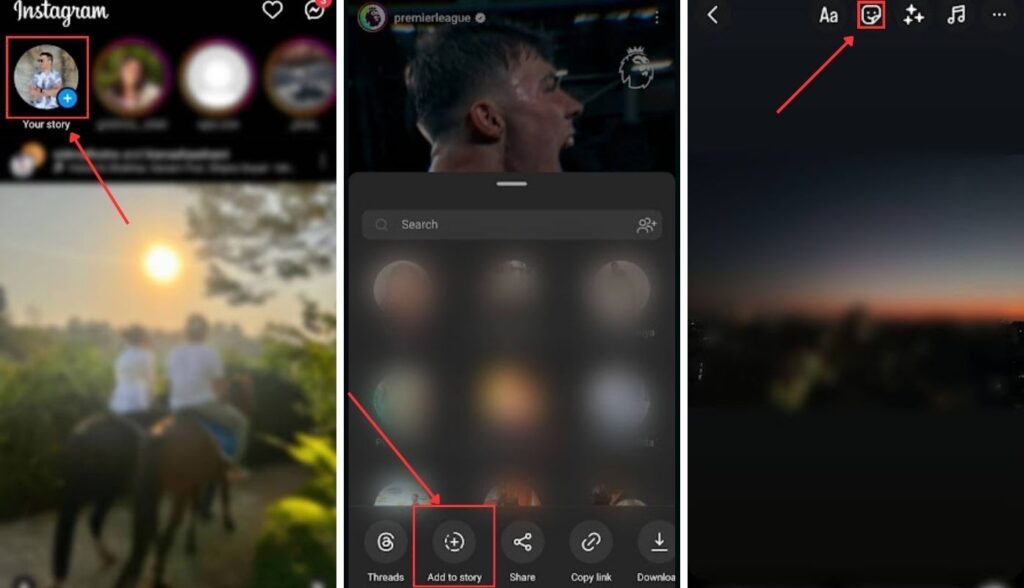How to add music to Instagram story