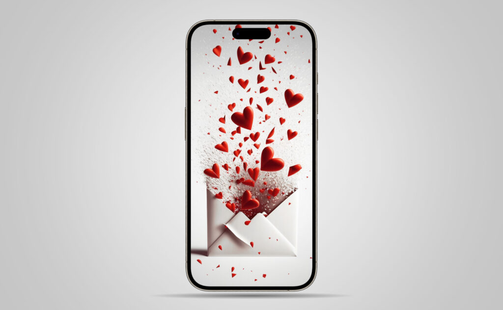 Valentine wallpaper for iPhone